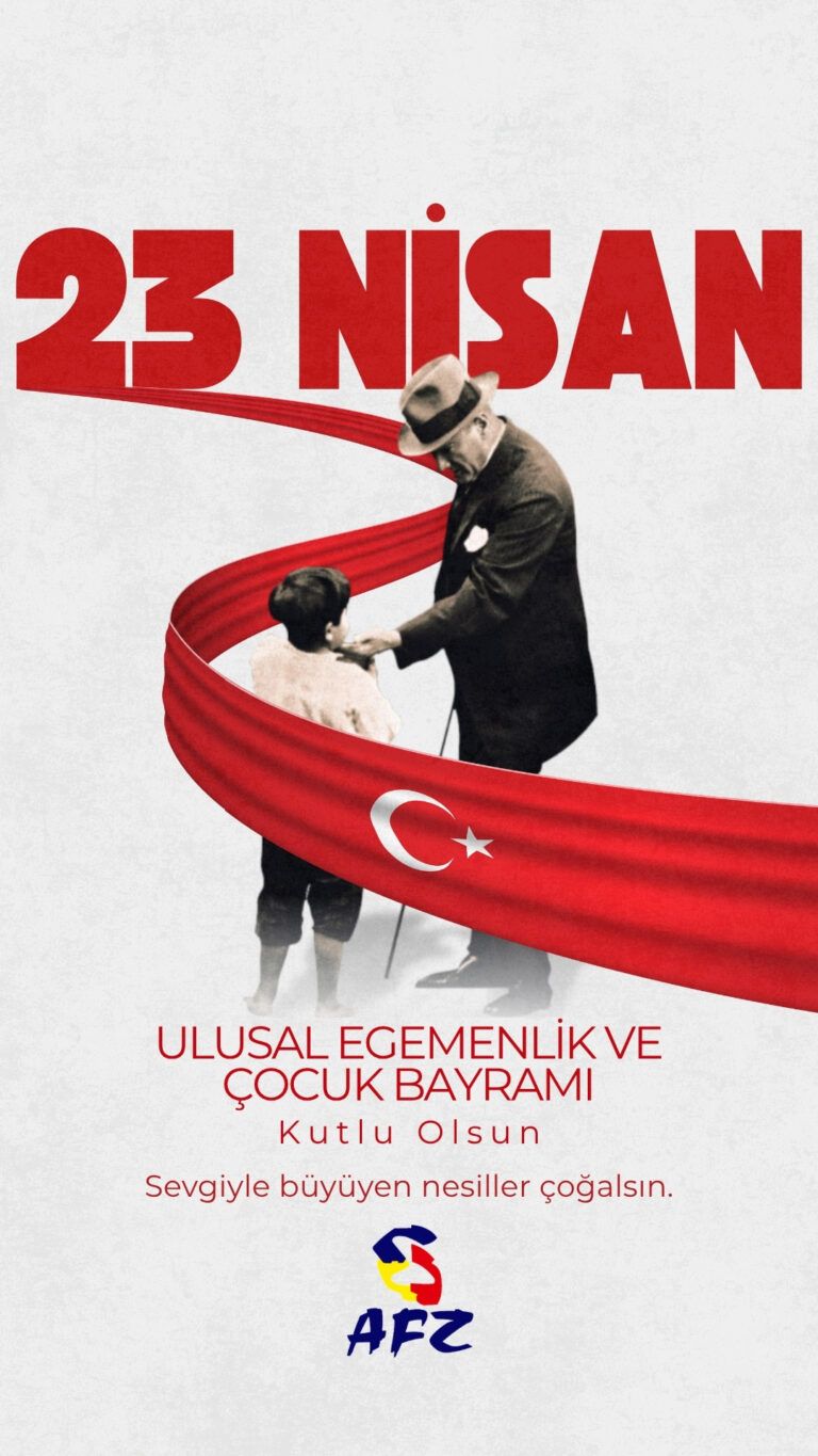 23 Nisan Ulusal Egemenlik ve Çocuk Bayramımız kutlu olsun.