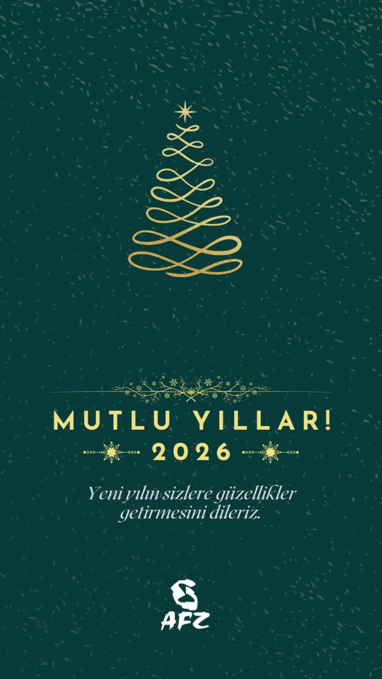 Yeni yılınız kutlu olsun!